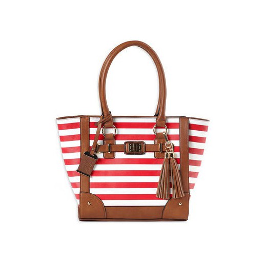 BULLDOG TOTE PURSE CHERRY