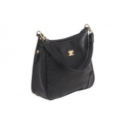 BULLDOG HOBO STYLE PURSE W/HLSTR BLK