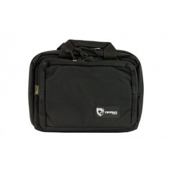 DRAGO GEAR DOUBLE PISTOL CASE BLK