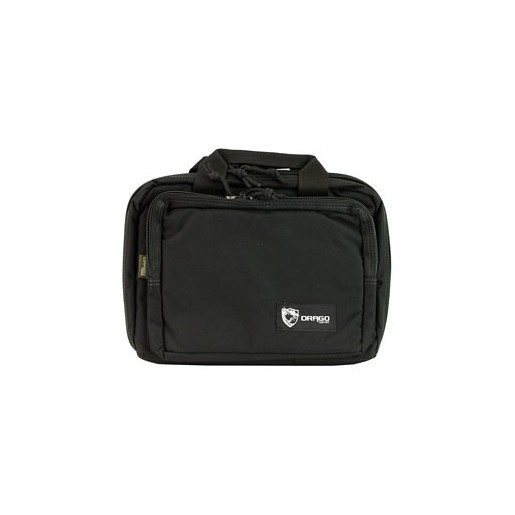 DRAGO GEAR DOUBLE PISTOL CASE BLK