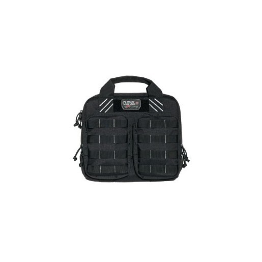 G-OUTDRS GPS TAC DBL PISTOL CASE BLK