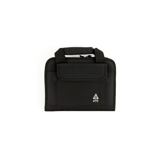 UTG DELUXE SINGLE PISTOL CASE BLK